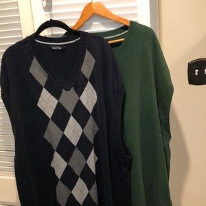 Bundle- Nautica 6XL Sweater Vests